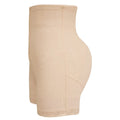 Sunveno Postpartum Belly Shaper High-Waisted Brief with Zipper and Hooks, Nude, XXL