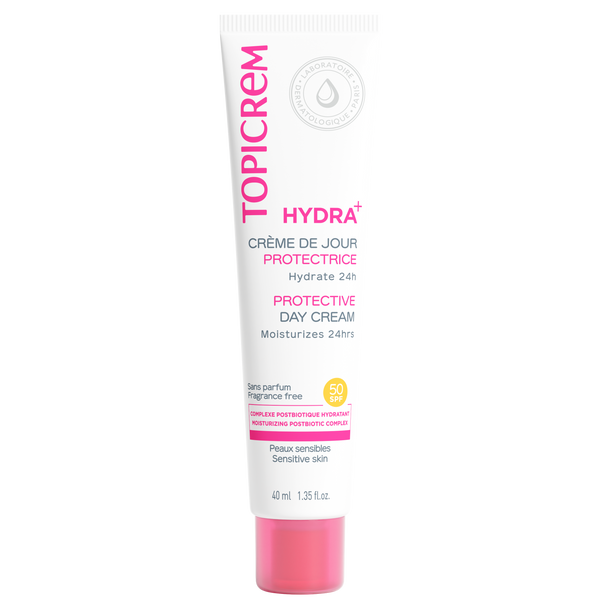 Topicrem Hydra+ Protective Day Cream SPF 50 Fragrance-Free Sensitive Skin 40 mL