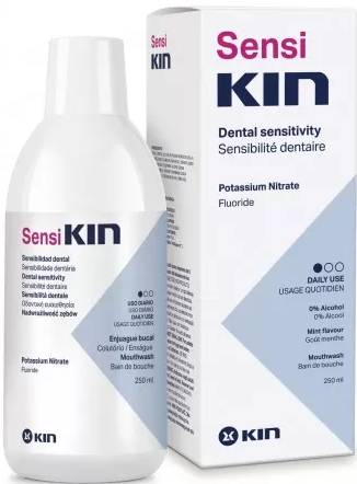 Kin Sensi Mouthwash Liquid 250 ml