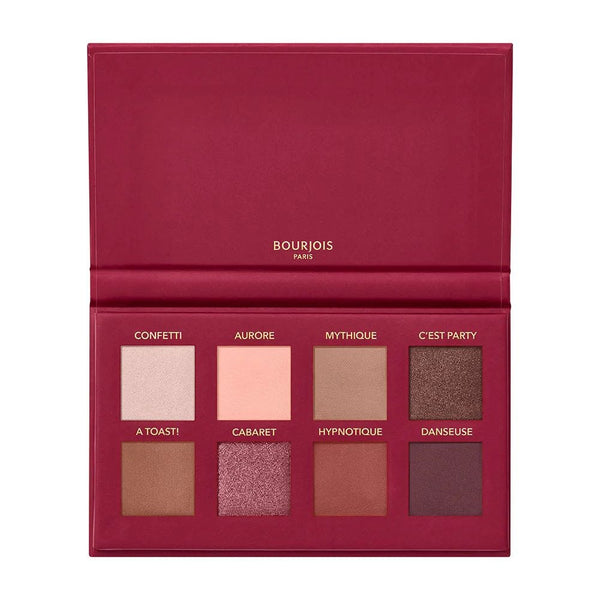 Bourjois Soirs De Paris Eyeshadow Palette Burgundy 8 Shades