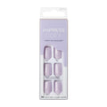 Kiss imPRESS Color Press-On Nails Gel Finish Purple Lavender 30 Nails