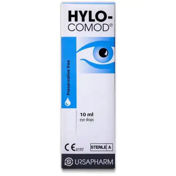 Hylocomod Hylo-Comod Eye Drops Sodium Hyaluronate 10 ml