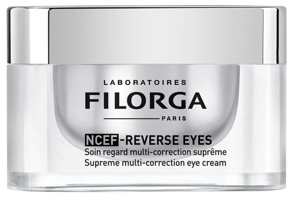 Filorga NCEF-Reverse Eyes Multi-Correction Eye Cream Hyaluronic Acid Collagen Vitamin C 15ml