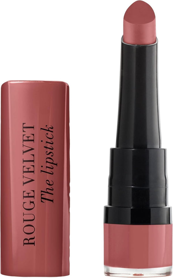 Bourjois Rouge Velvet The Lipstick Cream Matte Finish Maca'Rose 49, 2.4 g