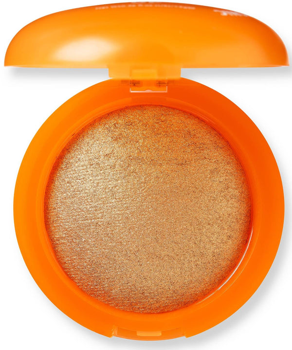 Trouble Maker Buttered Up Baked Highlighter Shimmery Gold