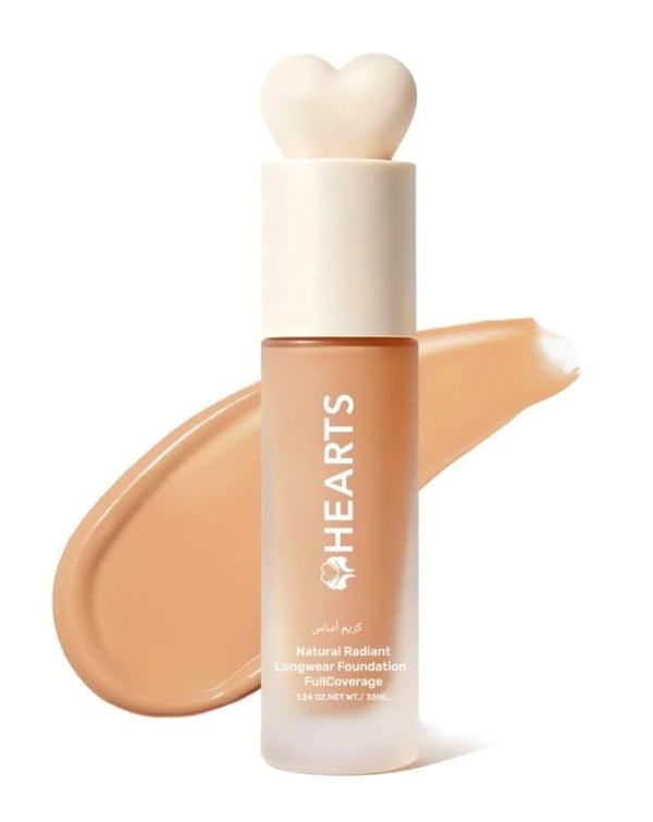 Hearts Natural Long Wear Foundation Lightweight Medium To Deep