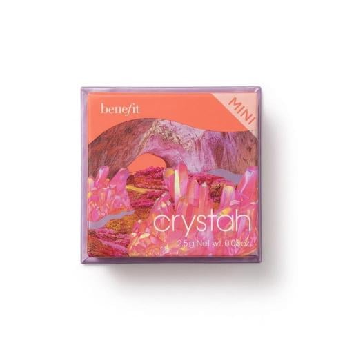 Benefit Crystah Strawberry Pink Blush Radiant Powder Finish 2.5g