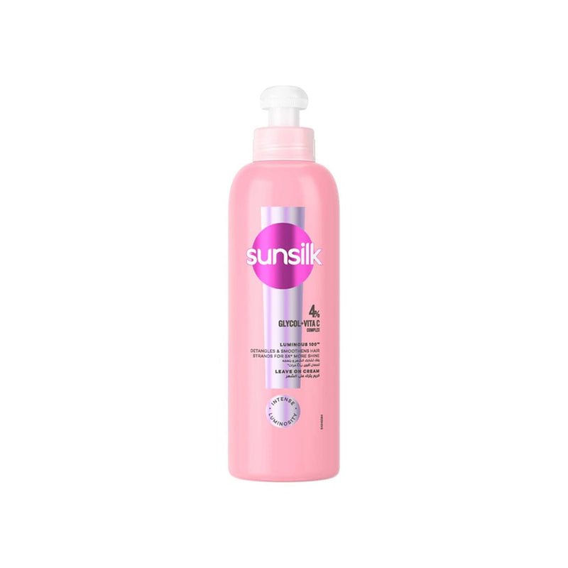 Sunsilk Luminous 100 Leave-In Hair Styling Cream with Glycol and Vitamin C, 200 ml