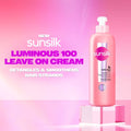 Sunsilk Luminous 100 Leave-In Hair Styling Cream with Glycol and Vitamin C, 200 ml