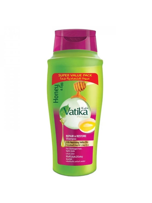 Vatika - Vatika Vatika Honey & Egg Repair & Maintain Shampoo for Damaged Hair, 700ml