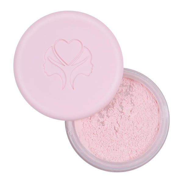 Hearts Soft Setting Powder Matte Finish Oil Absorbing Ultra Pink 03