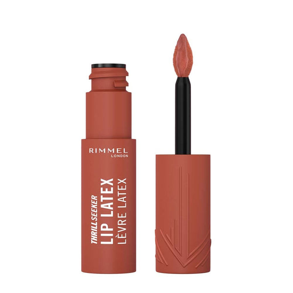Rimmel Thrill Seeker Lip Latex Liquid Lip Gloss Extreme Shine 250 Honey-Bun
