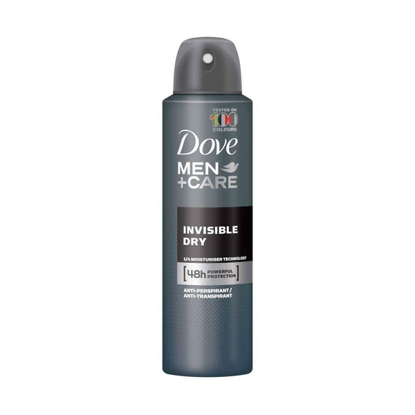 Dove Men+Care Invisible Dry Antiperspirant Spray Alcohol-Free 150ml