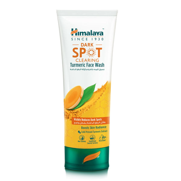 Himalaya Dark Spot Clearing Turmeric Face Wash Brightening Formula 100ml
