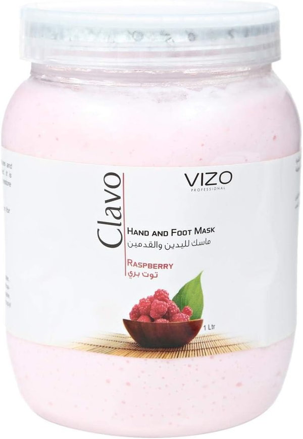 Vizo Clavo Hand and Foot Mask Raspberry 1 L