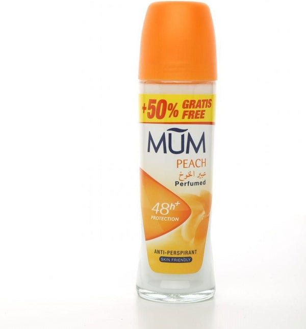 Mum Roll On Peach Scent Deodorant 50ml