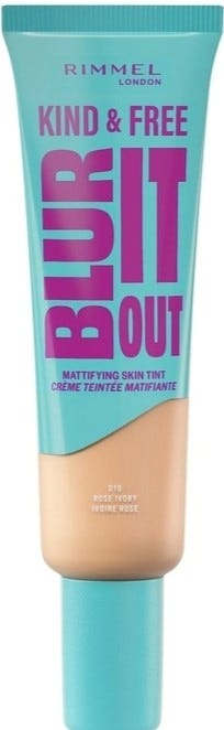 Rimmel Kind & Free Blur It Out Mattifying Skin Tint Cream SPF20 Rose Ivory