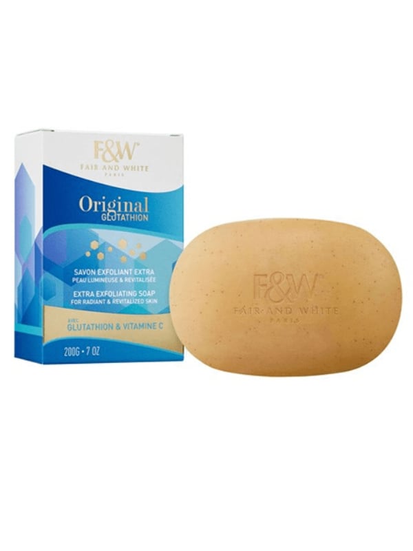 Fair & White Glutathione Vitamin C Exfoliating Soap 200g