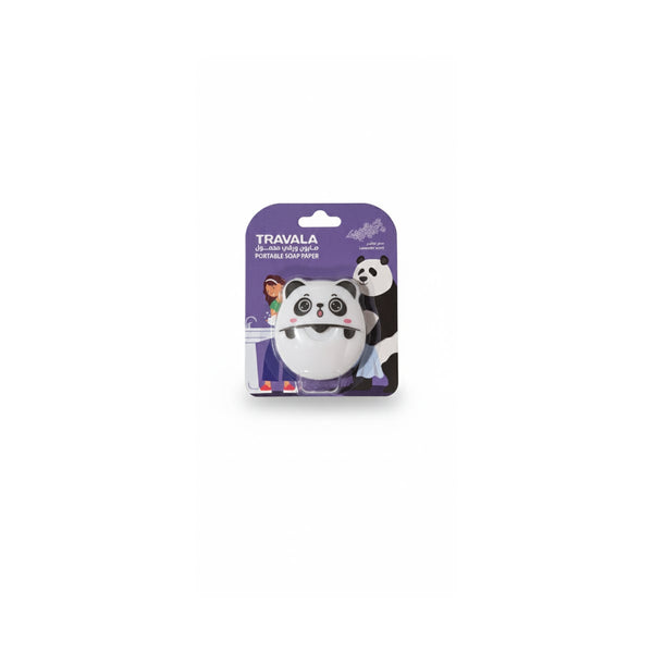 Travala Panda Paper Soap Sheets, Lavander