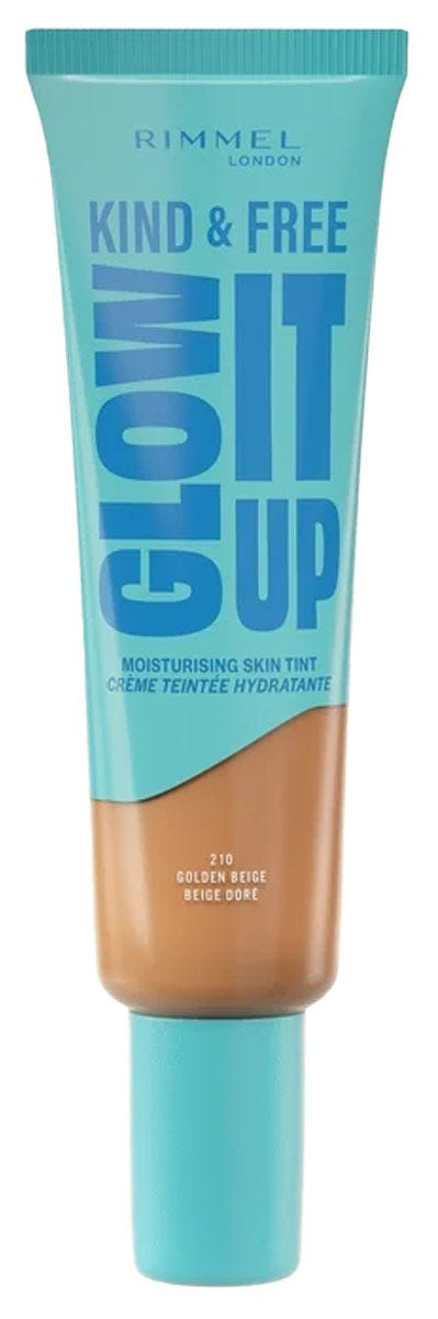 Rimmel Kind & Free Blur It Out Skin Tint Liquid Matte Foundation 210 Golden Beige