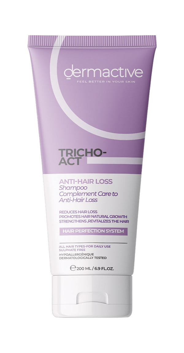 Dermactive Tricho-Act Hair Strengthening Shampoo Sulfate-Free Formula 200 ml