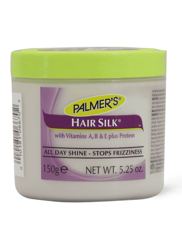 Palmer's Hair Silk Cream Hair Finishing Treatment, Vitamins A D E and Protein, 150g