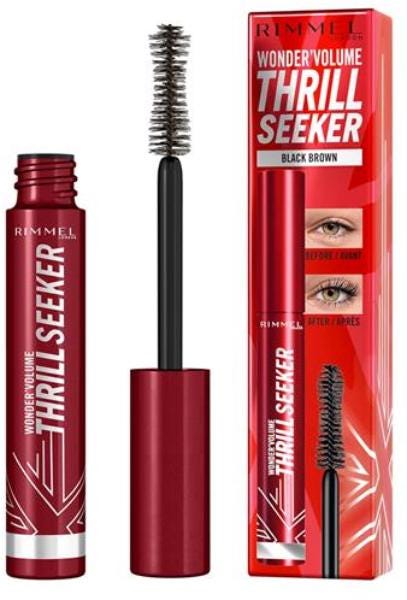 Rimmel London Thrill Seeker Mascara Volumizing Lengthening Black