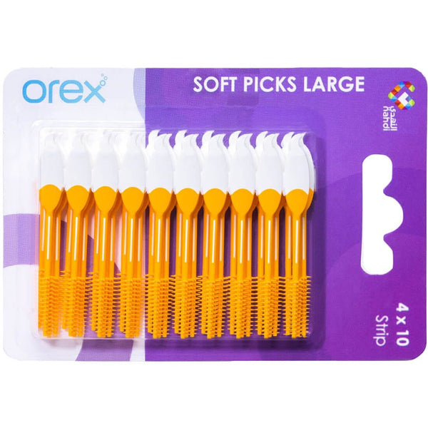 Orex Soft Picks Interdental Cleaning Picks Large Size
