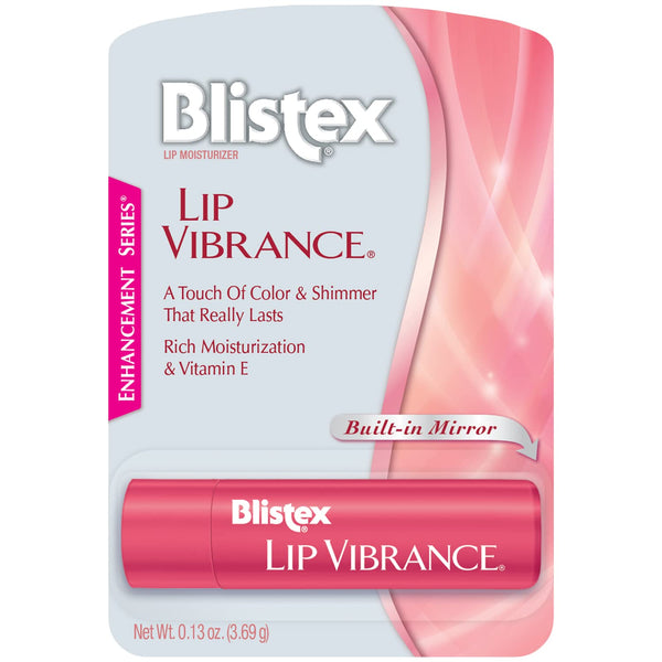 Blistex Lip Vibrance Tinted Lip Balm Shea Butter Vitamin E SPF 15