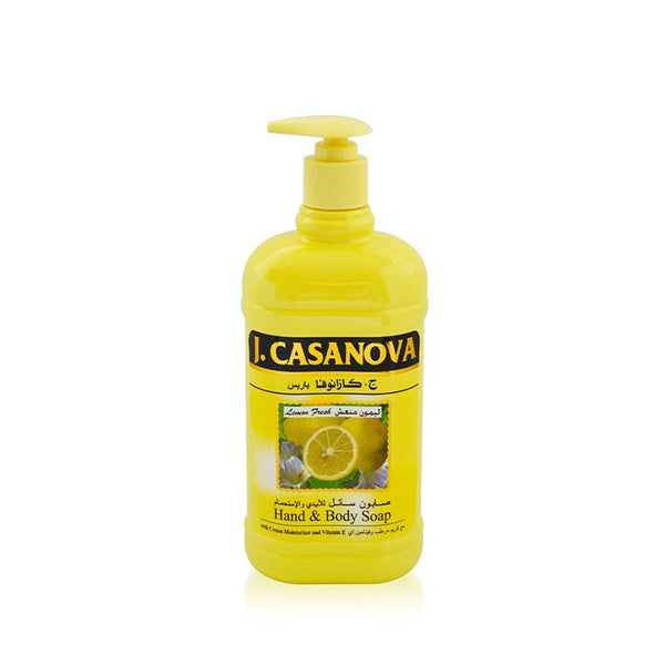 Casanova Lemon Liquid Hand Soap Natural Lemon Extract 250 ml