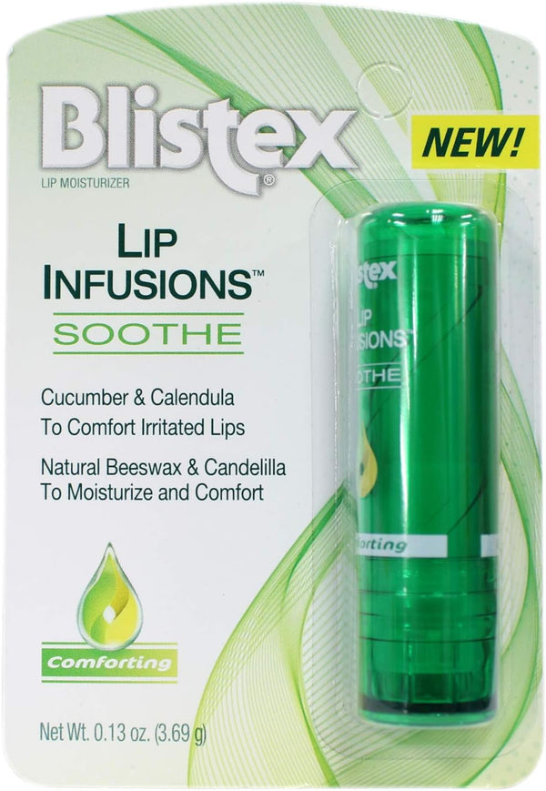 Blistex Lip Infusions Soothe Lip Balm, Aloe and Vitamin E