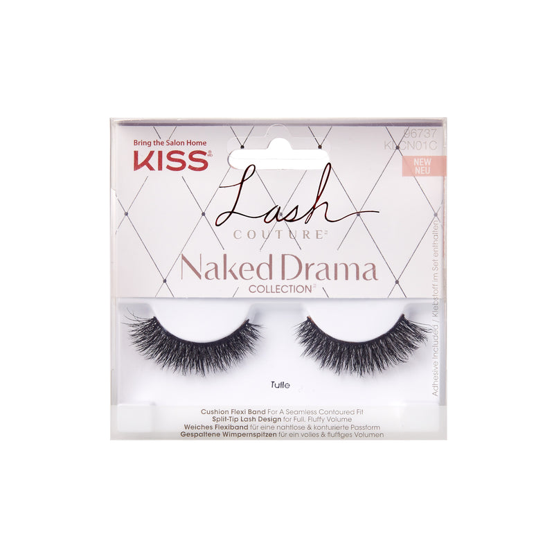 Kiss Lash Couture Naked Drama Tulle False Lashes KLCN01C