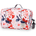 Little Story Baby Diaper Changing Clutch Kit Floral Pink 8-Pocket 5.5L