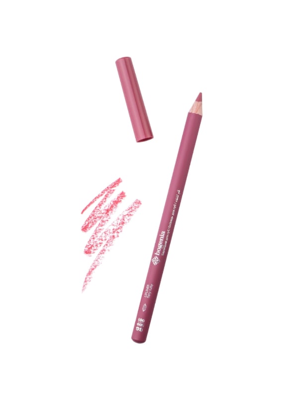 Bogenia Ruby Fire Lip Liner Pencil BG500-001 Vitamin E Coconut Oil Velvety Matte Finish