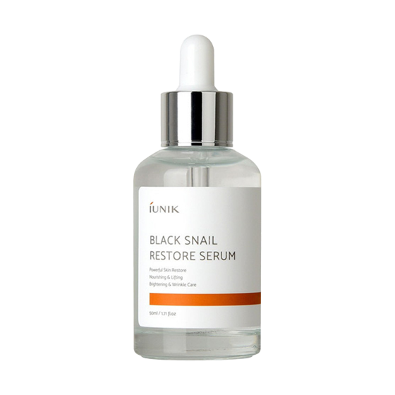 iUNIK Black Snail Restore Serum Hydrating Facial Serum 50ml
