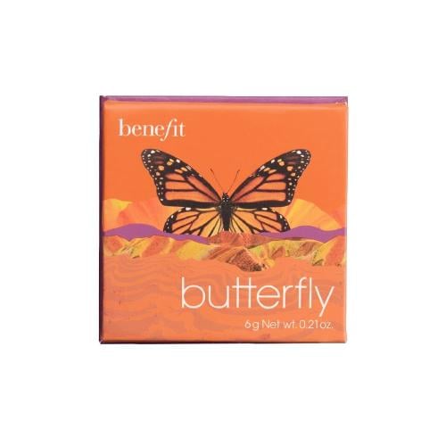 Benefit Butterfly Blush Powder Natural Radiant Finish Golden Orange 6g
