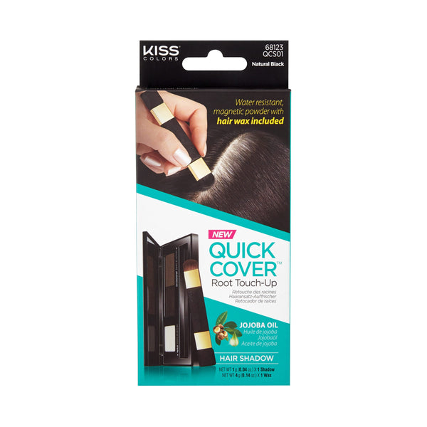 KISS Quick Cover Root Touch Up Cream Palette Natural Black QCS01
