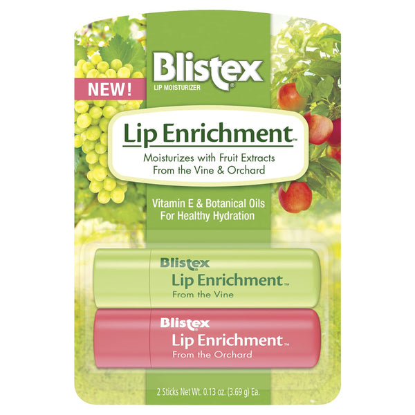 Blistex Lip Enrichment Lip Balm with Castor Oil and Vitamin E