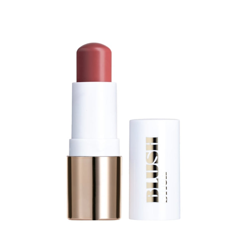 Bogenia Creamy Cheek Blush Stick Velvety Finish Shea Butter Squalane Vitamin E Aloe Vera Shade 05