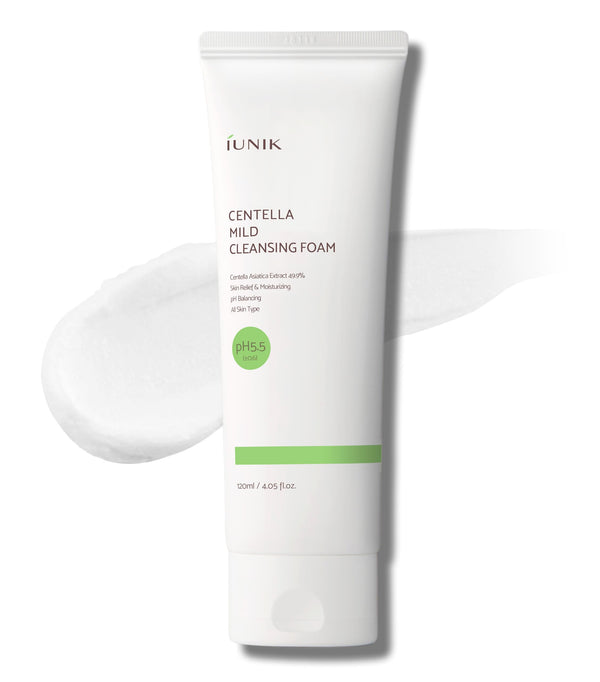 iUNIK Centella Mild Cleansing Foam pH 5.5 BHA Facial Cleanser