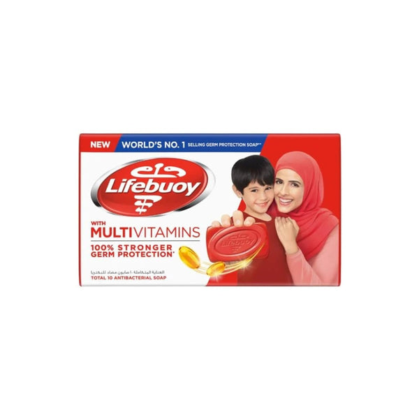 Lifebuoy Total 10 Antibacterial Soap Bar Deep Cleansing 160 g