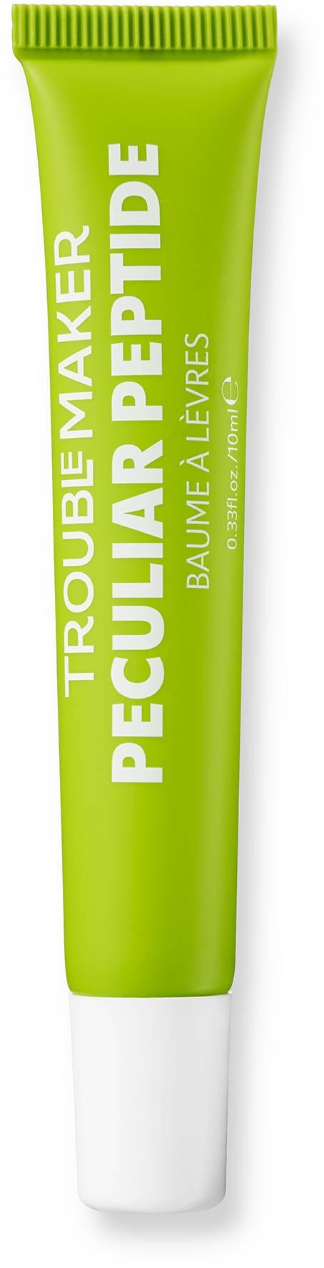 Trouble Maker Peculiar Peptide Lip Balm Natural Finish Mint Choc Chip