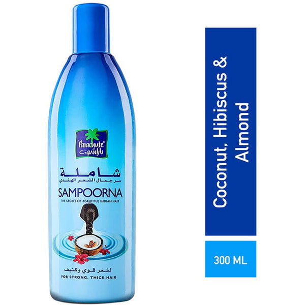 Parachute Hair Oil for Strong Hair with Coconut, Almond & Hibiscus, 300 ml