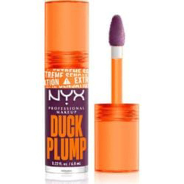 Nyx Duck Plump High Pigment Lip Gloss Moisturizing Finish 07 Mocha Me Crazy