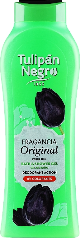 Tulipan Black Lily Shower Gel Creamy Lather Original Fragrance 650ml
