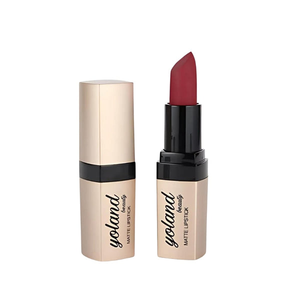 Yoland Beauty Matte Lipstick Creamy Texture Vitamin E Shade 25 3.8g