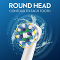 Oral-B Vitality Cross Action Rechargeable Electric Toothbrush 2D Cleaning Action 1 Count