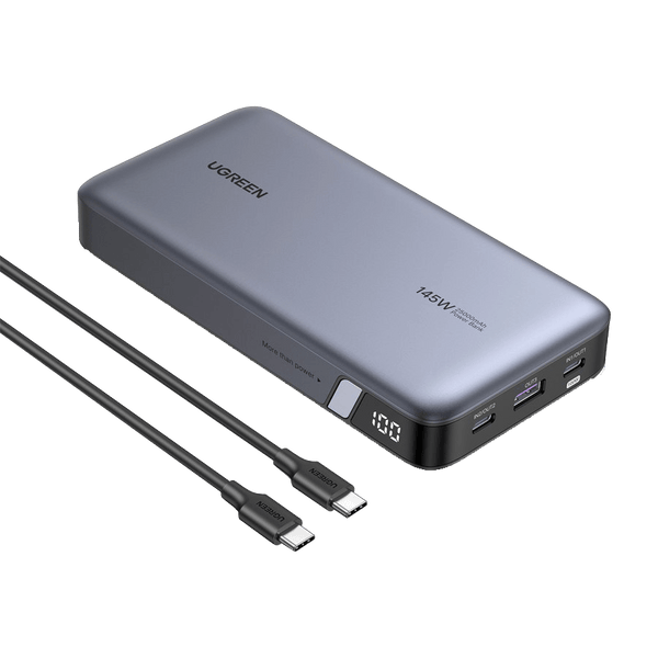 Ugreen Power Bank 25000mAh 145W USB-C and USB Ports Gray