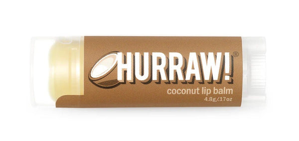 Hurraw Coconut Lip Balm Vegan Bee-Free Shea-Free Palm-Free