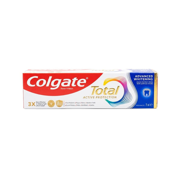Colgate Total Active Protection Toothpaste Advanced Brightening 75 ml